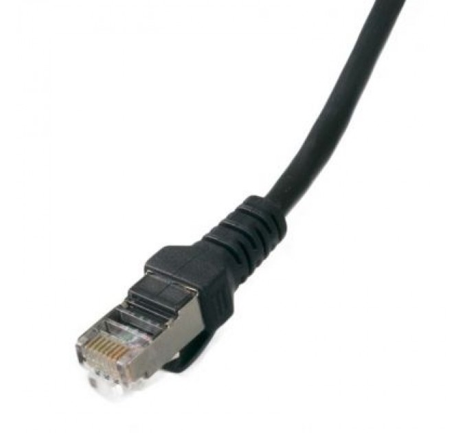 Extradigital Патч-корд 3м, Cat. 6, FTP, CCA, black Extradigital (KBP1866)