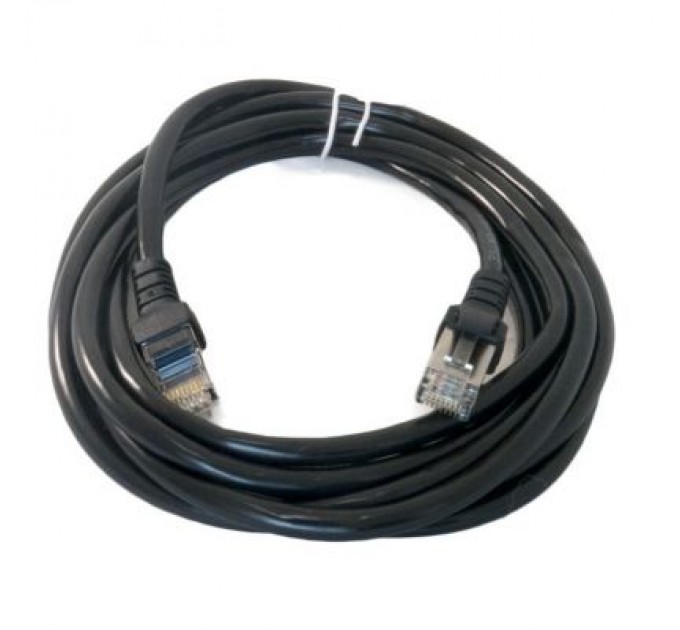 Extradigital Патч-корд 3м, Cat. 6, FTP, CCA, black Extradigital (KBP1866)