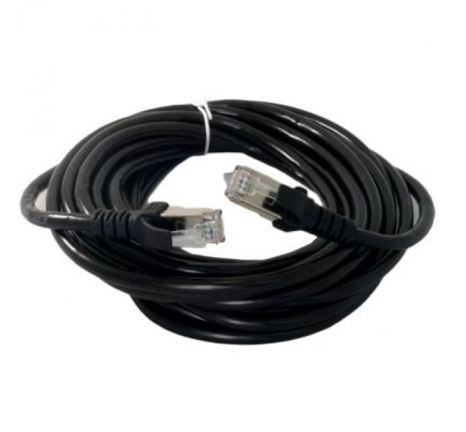 Extradigital Патч-корд 5м, Cat. 6, FTP, CCA, black Extradigital (KBP1867)