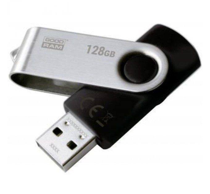 Goodram USB флеш накопичувач Goodram 128GB UTS2 Twister Black USB 2.0 (UTS2-1280K0R11)