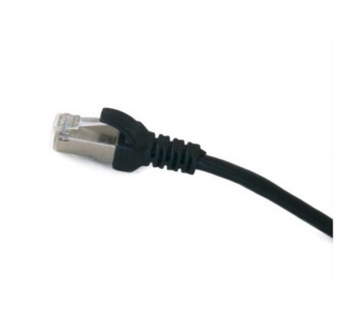 Extradigital Патч-корд 8м, FTP, Cat. 6, CCA, black Extradigital (KBP1868)