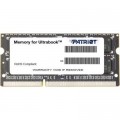 Patriot Модуль пам'яті для ноутбука SoDIMM DDR3L 4GB 1600 MHz Patriot (PSD34G1600L2S)