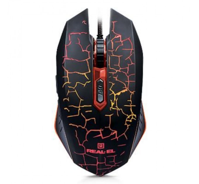 REAL-EL Мишка REAL-EL RM-505 Gaming, black