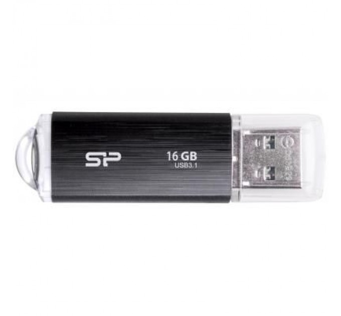 Silicon Power USB флеш накопичувач Silicon Power 16GB Blaze B02 Black USB 3.0 (SP016GBUF3B02V1K)