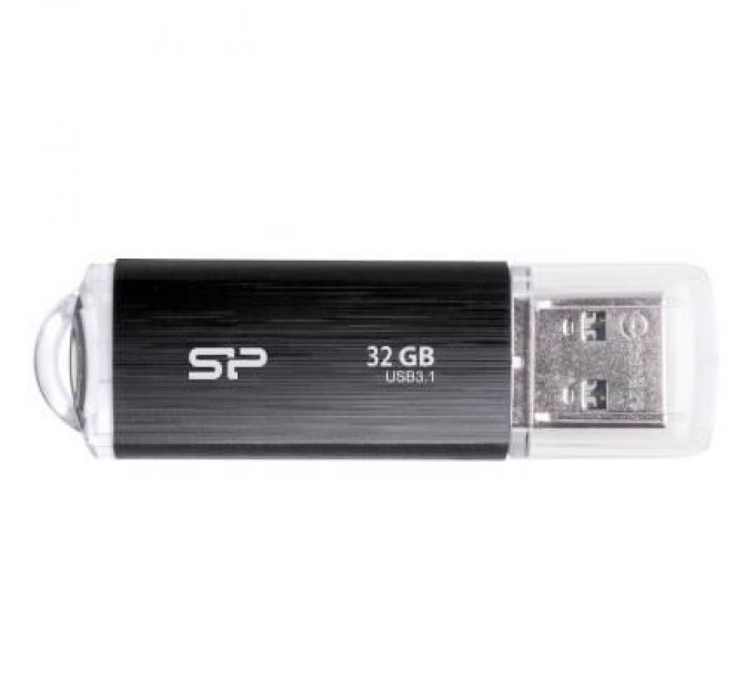 Silicon Power USB флеш накопичувач Silicon Power 32GB Blaze B02 Black USB 3.0 (SP032GBUF3B02V1K)