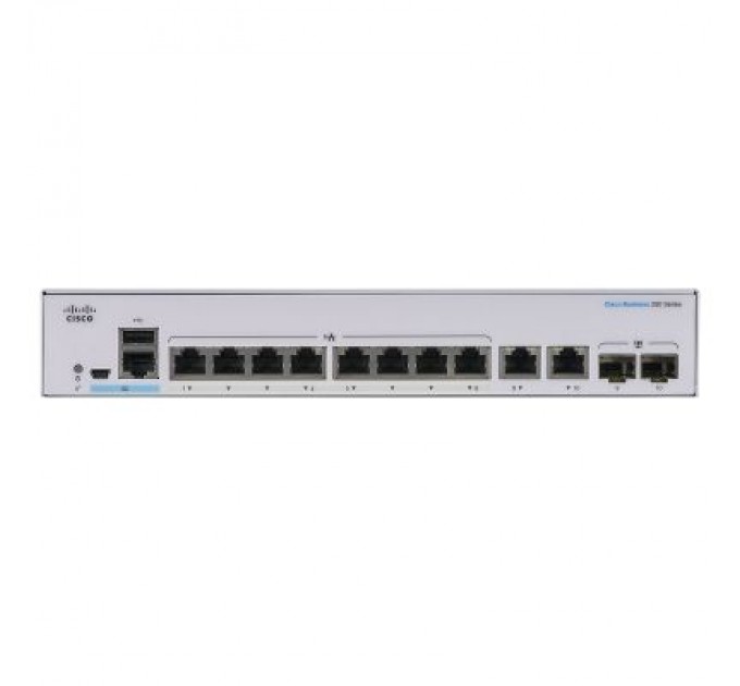 Cisco Комутатор мережевий Cisco CBS250-8T-E-2G-EU