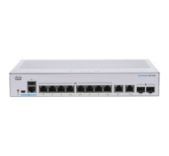 Cisco Комутатор мережевий Cisco CBS250-8T-E-2G-EU
