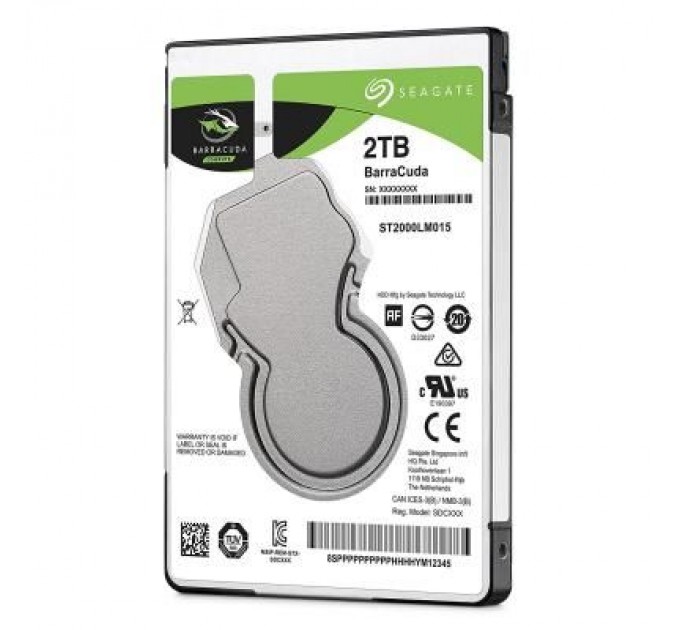 Seagate Жорсткий диск для ноутбука 2.5" 2TB Seagate (ST2000LM015)