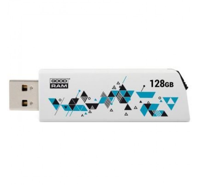Goodram USB флеш накопичувач Goodram 128GB UCL2 Click White USB 2.0 (UCL2-1280W0R11)
