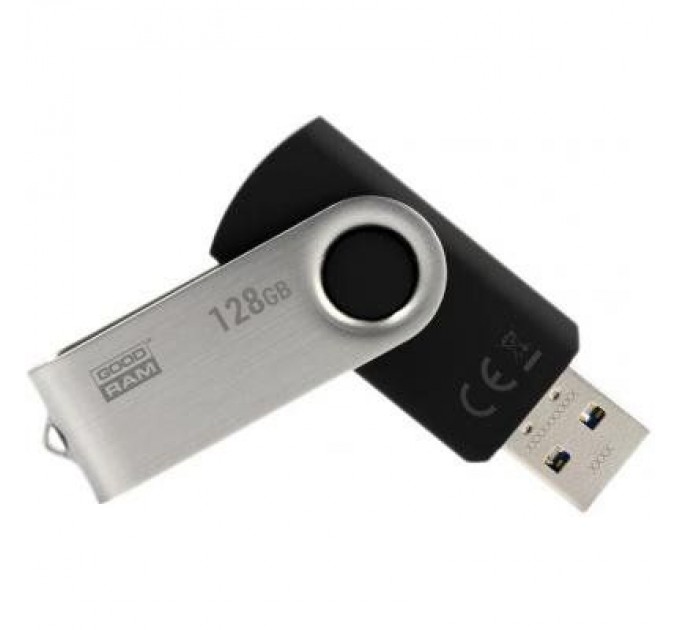 Goodram USB флеш накопичувач Goodram 128GB UTS3 Twister Black USB 3.0 (UTS3-1280K0R11)