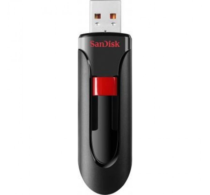 SanDisk USB флеш накопичувач SanDisk 64GB Cruzer Glide Black USB 3.0 (SDCZ600-064G-G35)