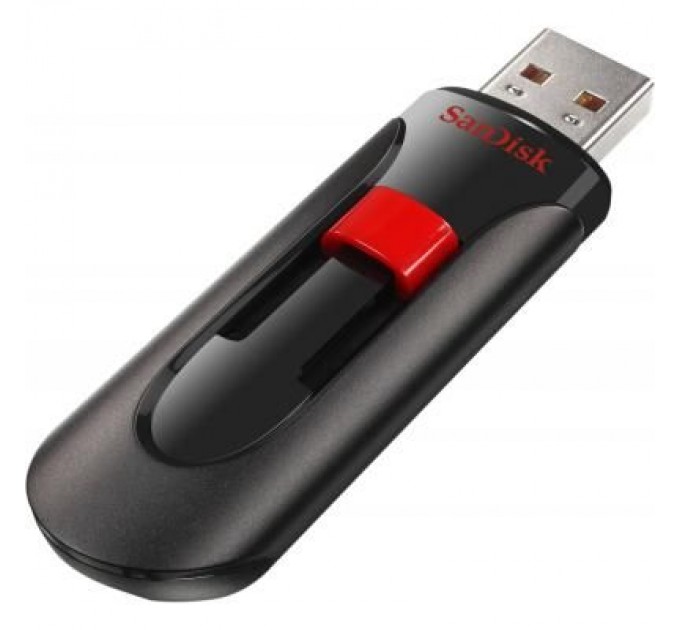 SanDisk USB флеш накопичувач SanDisk 64GB Cruzer Glide Black USB 3.0 (SDCZ600-064G-G35)