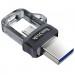 SanDisk USB флеш накопичувач SanDisk 64GB Ultra Dual Black USB 3.0 OTG (SDDD3-064G-G46)