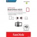 SanDisk USB флеш накопичувач SanDisk 64GB Ultra Dual Black USB 3.0 OTG (SDDD3-064G-G46)