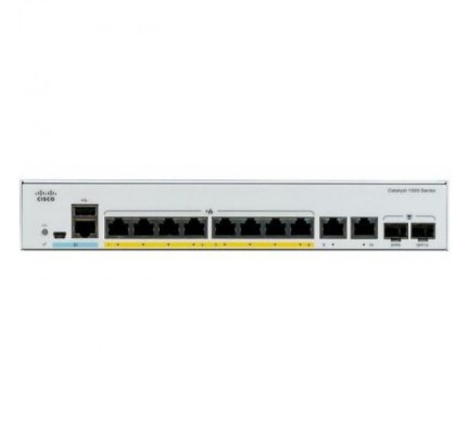 Cisco Комутатор мережевий Cisco C1000-8T-2G-L