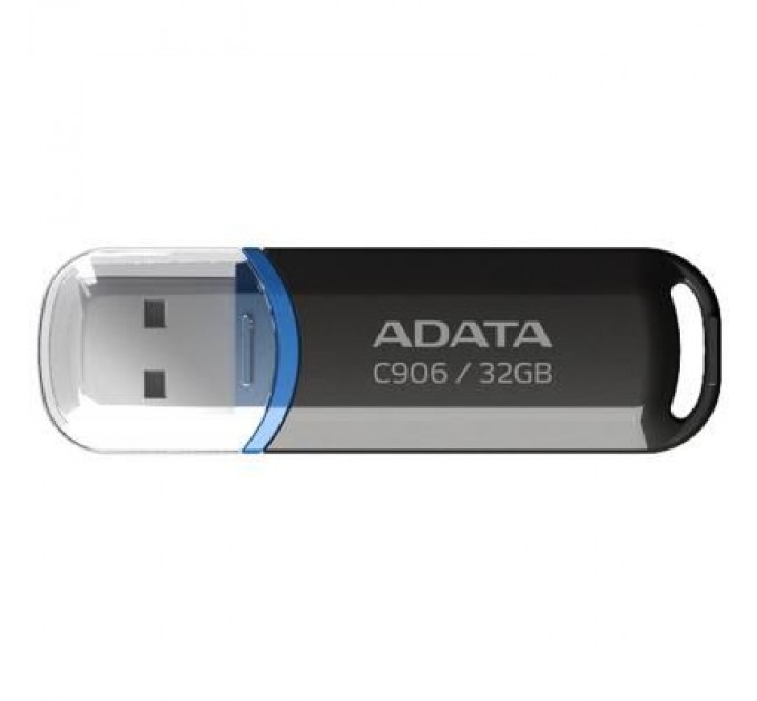 ADATA USB флеш накопичувач ADATA 32GB C906 Black USB 2.0 (AC906-32G-RBK)