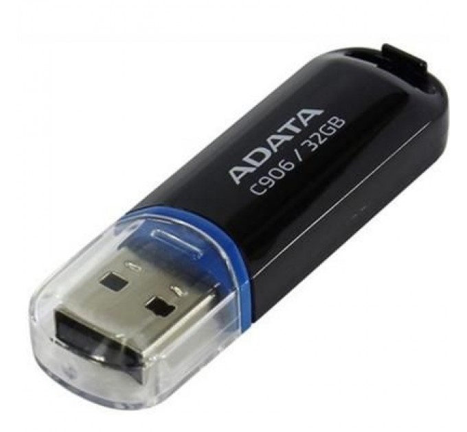 ADATA USB флеш накопичувач ADATA 32GB C906 Black USB 2.0 (AC906-32G-RBK)