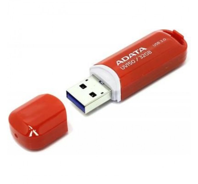 ADATA USB флеш накопичувач ADATA 32GB UV150 Red USB 3.0 (AUV150-32G-RRD)