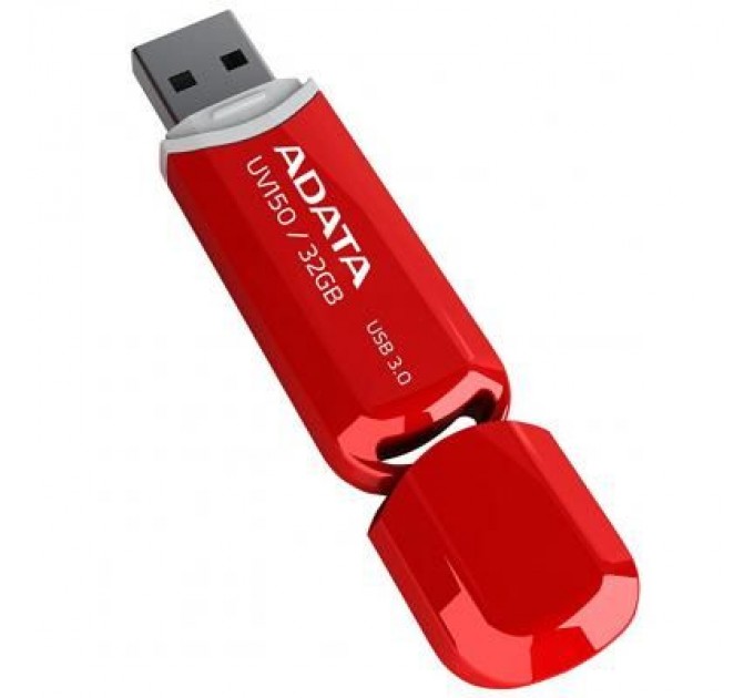 ADATA USB флеш накопичувач ADATA 32GB UV150 Red USB 3.0 (AUV150-32G-RRD)