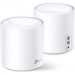 TP-Link Точка доступу Wi-Fi TP-Link DECO X20 2PK AX1800 1xGE LAN 1xGE WAN MU-MIMO OFDMA MESH (DECO-X20-2-PACK)