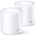 TP-Link Точка доступу Wi-Fi TP-Link DECO X20 2PK AX1800 1xGE LAN 1xGE WAN MU-MIMO OFDMA MESH (DECO-X20-2-PACK)