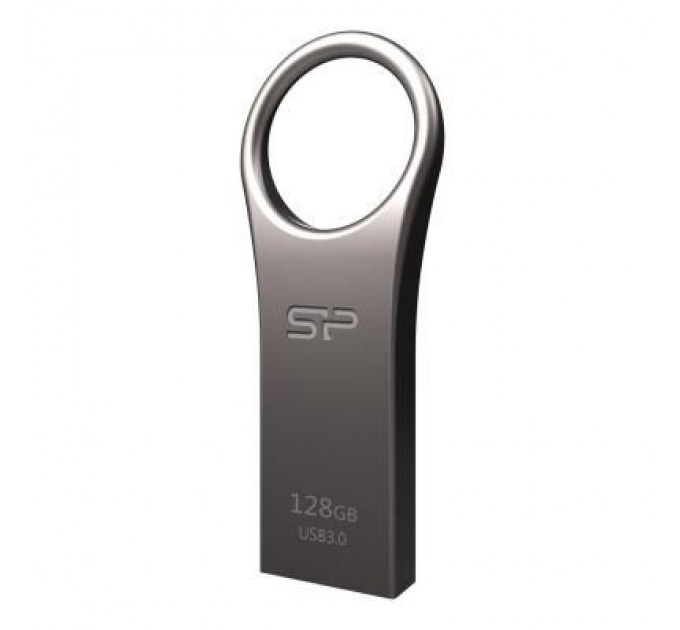 Silicon Power USB флеш накопичувач Silicon Power 128GB Jewel J80 Titanium USB 3.0 (SP128GBUF3J80V1T)