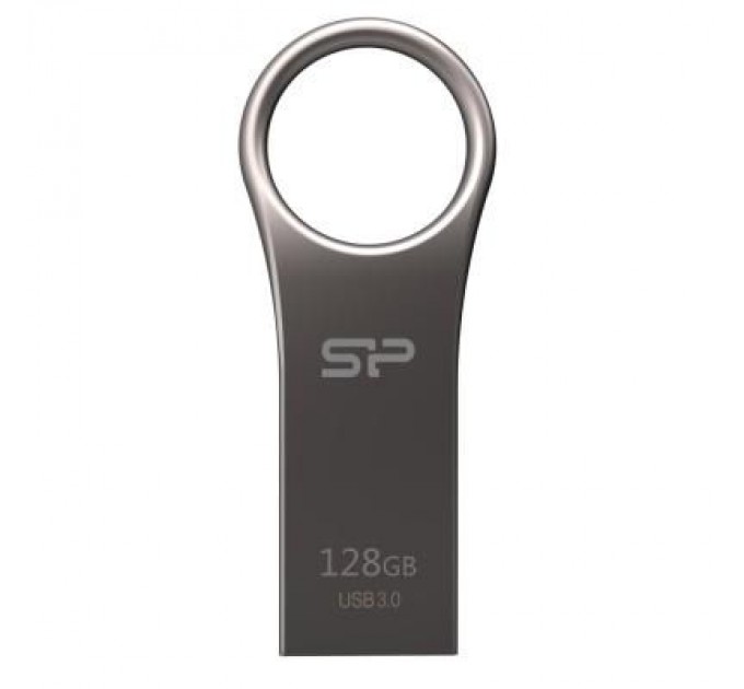 Silicon Power USB флеш накопичувач Silicon Power 128GB Jewel J80 Titanium USB 3.0 (SP128GBUF3J80V1T)