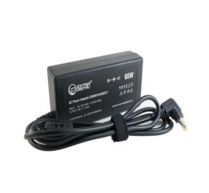 Extradigital Блок живлення до ноутбуку Extradigital Acer 19V, 3.42A, 65W (5.5x1.7) (PSA3850)