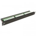 Merlion Патч-панель 19" 48xRJ-45 UTP cat. 5е, DUAL type, 1U Merlion (ML-2264-CAT.5E)