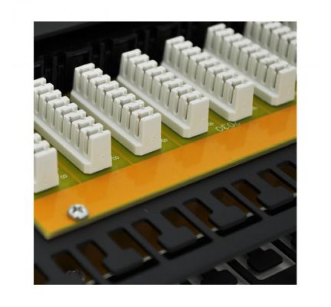 Merlion Патч-панель 19" 48xRJ-45 UTP cat. 6, DUAL type, 1U Merlion (ML-2264-CAT.6)