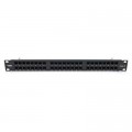 Merlion Патч-панель 19" 48xRJ-45 UTP cat. 6, DUAL type, 1U Merlion (ML-2264-CAT.6)