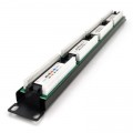 Pipo Патч-панель 19" 24xRJ-45 UTP cat. 5е, 1U Pipo (PP245191U)