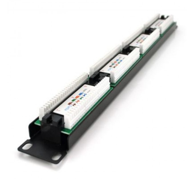 Pipo Патч-панель 19" 24xRJ-45 UTP cat. 5е, 1U Pipo (PP245191U)