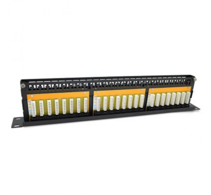 Ritar Патч-панель 19" 48xRJ-45 UTP cat. 5е, DUAL type, 1U Ritar (RT-2264-CAT.5E)