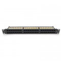 Ritar Патч-панель 19" 48xRJ-45 UTP cat. 5е, DUAL type, 1U Ritar (RT-2264-CAT.5E)