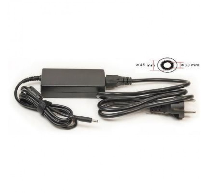 PowerPlant Блок живлення до ноутбуку PowerPlant DELL 220V, 19.5V 65W 3.34A (4.5*3.0) (DL65G4530)