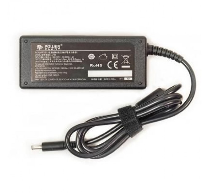 PowerPlant Блок живлення до ноутбуку PowerPlant DELL 220V, 19.5V 65W 3.34A (4.5*3.0) (DL65G4530)