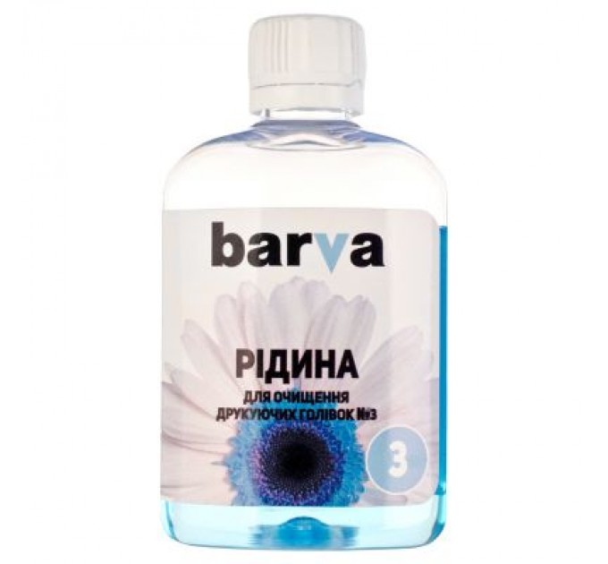 Barva Рідина для очистки Barva №3 ДЛЯ CANON/EPSON/HP/LEXMARK (Pigment) 90г (F5-023)