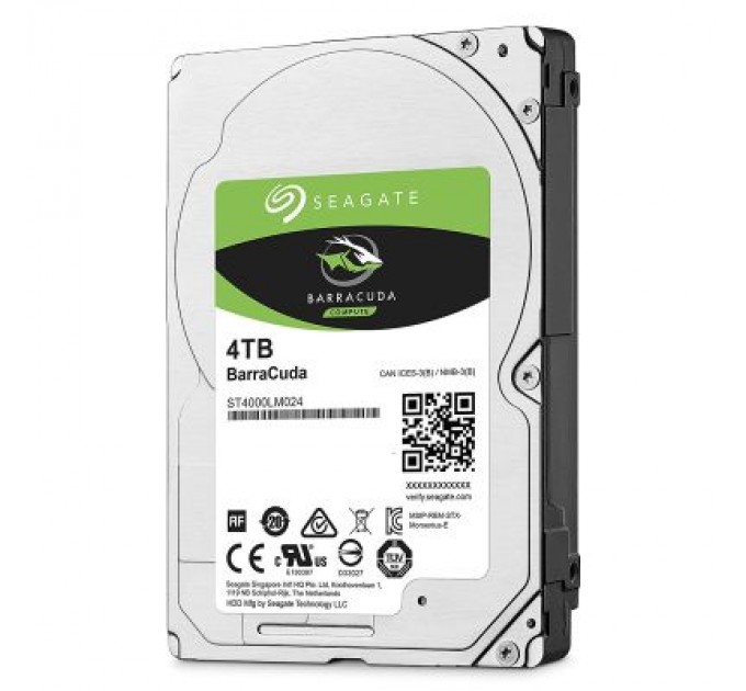 Seagate Жорсткий диск для ноутбука 2.5" 4TB Seagate (ST4000LM024)