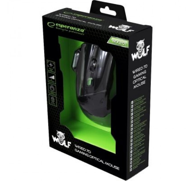 Esperanza Мишка Esperanza MX201 Wolf green (EGM201G)