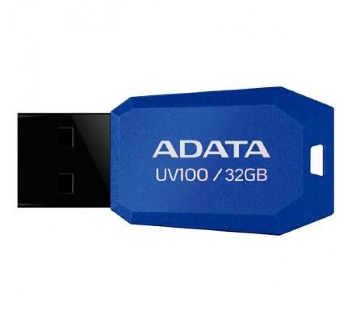 ADATA USB флеш накопичувач ADATA 32GB DashDrive UV100 Blue USB 2.0 (AUV100-32G-RBL)