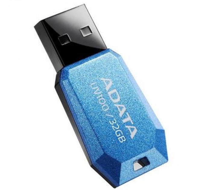 ADATA USB флеш накопичувач ADATA 32GB DashDrive UV100 Blue USB 2.0 (AUV100-32G-RBL)