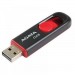 ADATA USB флеш накопичувач ADATA 64GB C008 Black+Red USB 2.0 (AC008-64G-RKD)