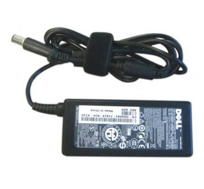 Dell Блок живлення до ноутбуку Dell 65W 19.5V 3.34A разъем 7.4/5.0(pin inside) (LA65NS2 / A40157)
