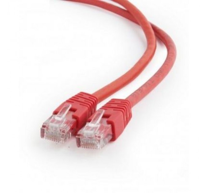 Cablexpert Патч-корд 0.25м UTP cat 6 CCA red Cablexpert (PP6U-0.25M/R)