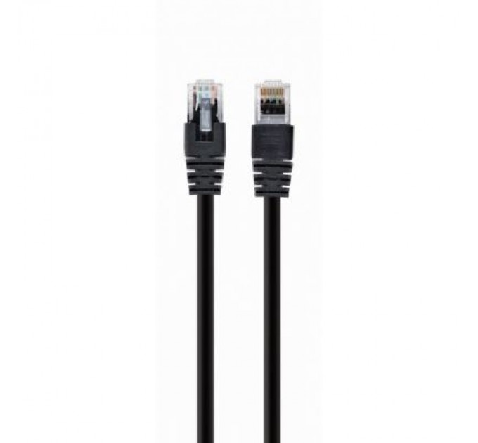 Cablexpert Патч-корд 2м UTP cat 6 CCA black Cablexpert (PP6U-2M/BK)