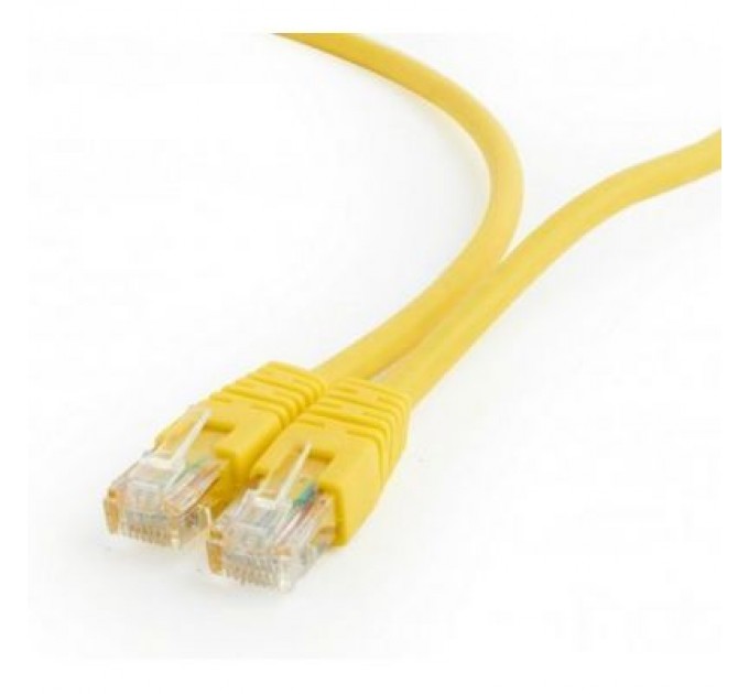 Cablexpert Патч-корд 2м UTP cat 6 CCA yellow Cablexpert (PP6U-2M/Y)