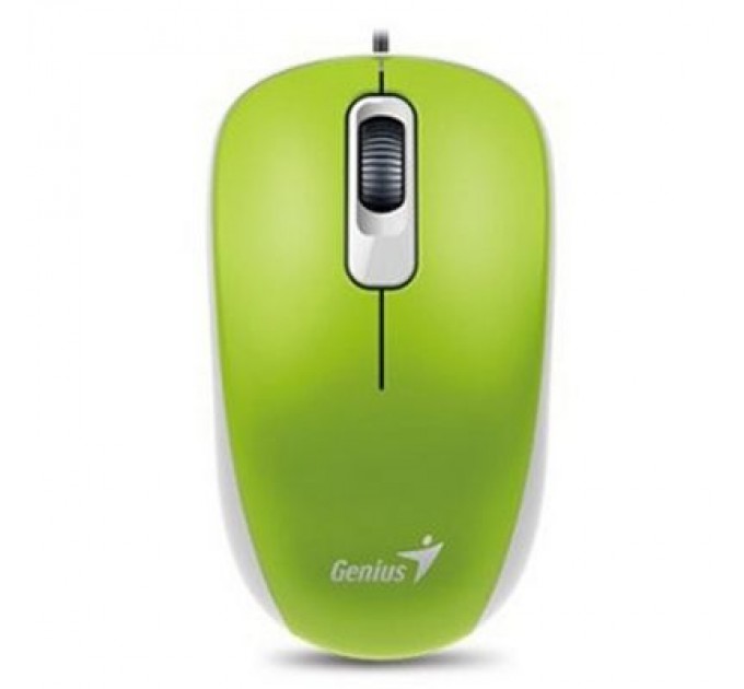 Genius Мишка Genius DX-110 USB Green (31010116105)