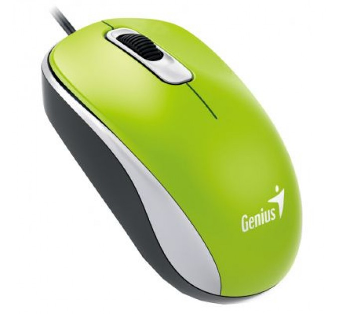 Genius Мишка Genius DX-110 USB Green (31010116105)