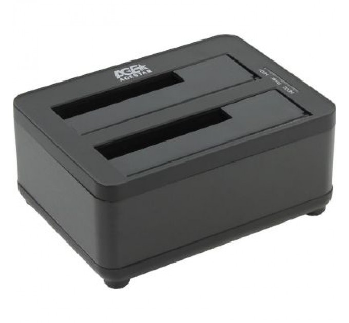 AgeStar Док-станція для накопичувачів AgeStar 3UBT8 (Black)